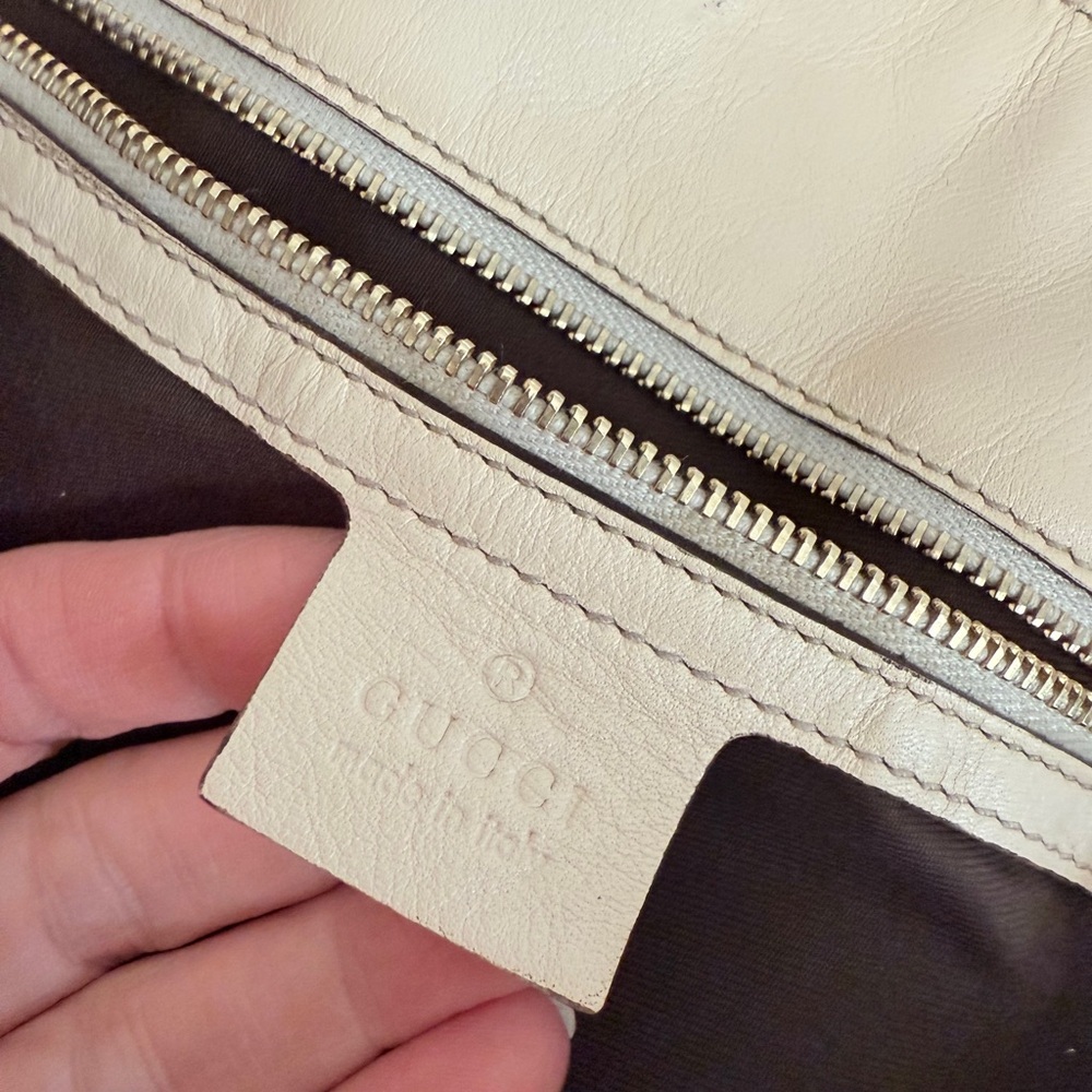 Gucci Brown Python Pattern Bag - image 5